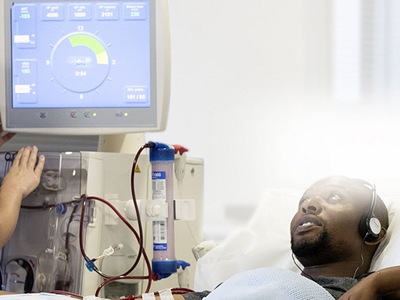 patient on dialysis