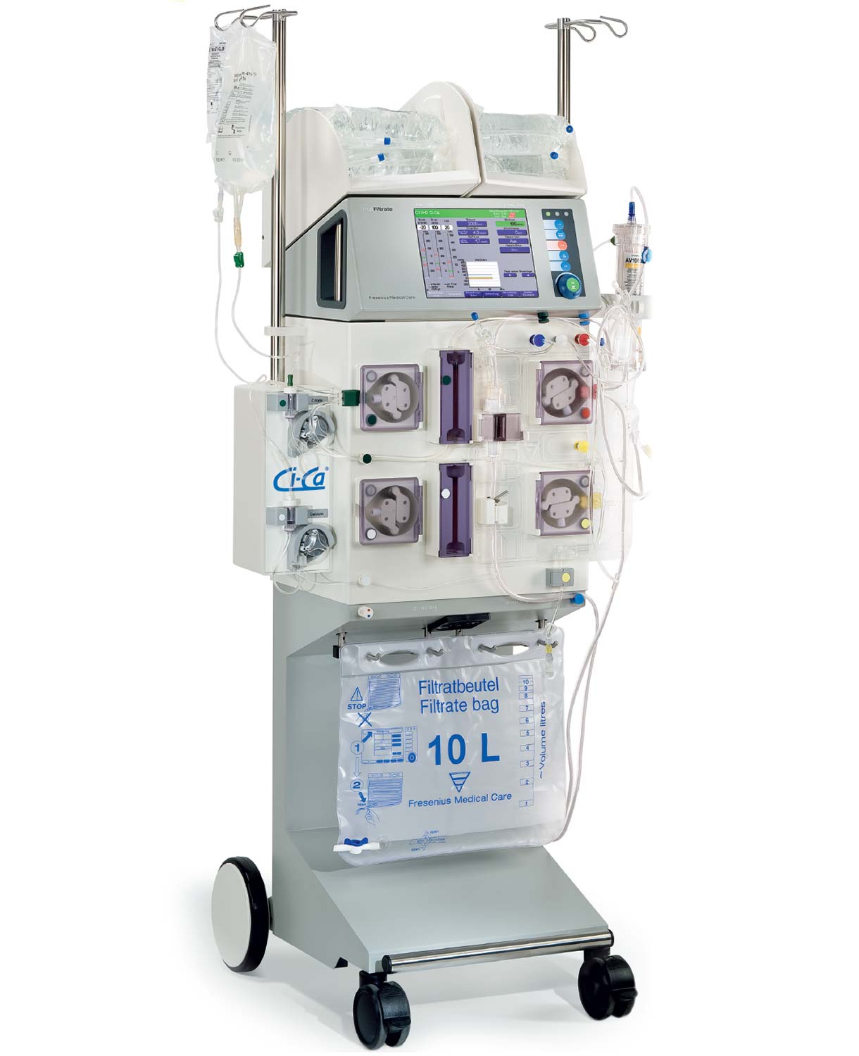 Macchina terapeutica per acuti multiFiltrate