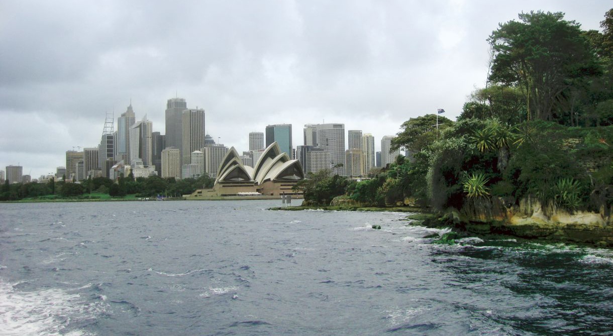 Vista sul mare di Sydney